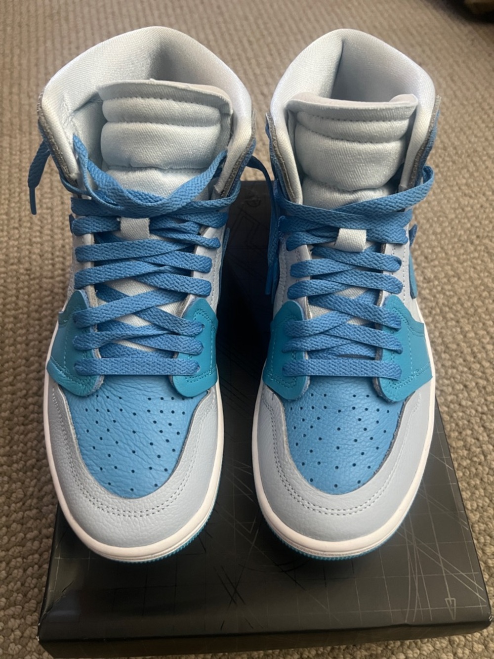 WOMENS AIR JORDAN 1 HIGH MM BASKETBALL SNEAKERS SIZE 9 NIB